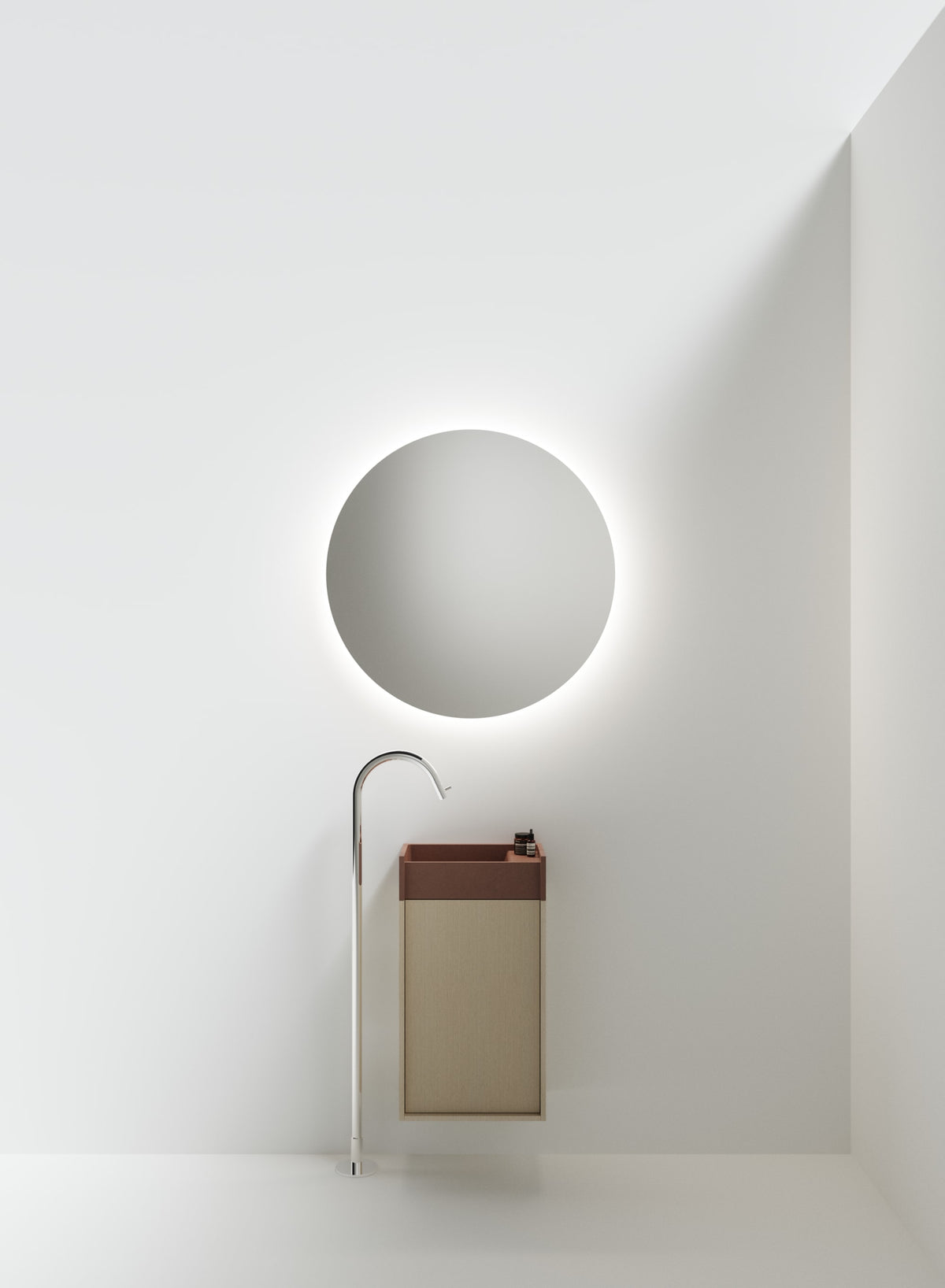 Ventiquaranta – lavabo a parete - Sag 80 - Agape - Lavabo