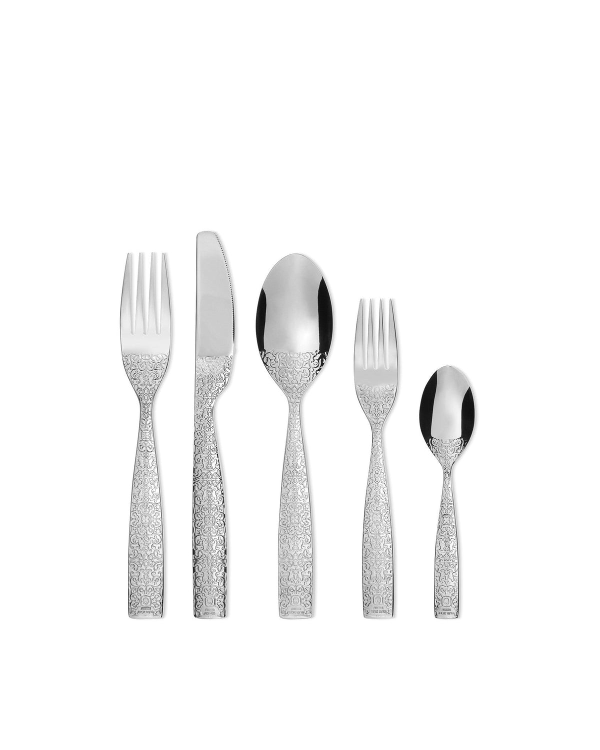 Dressed – servizio di posate 5 pezzi - Sag 80 - Alessi - Complemento