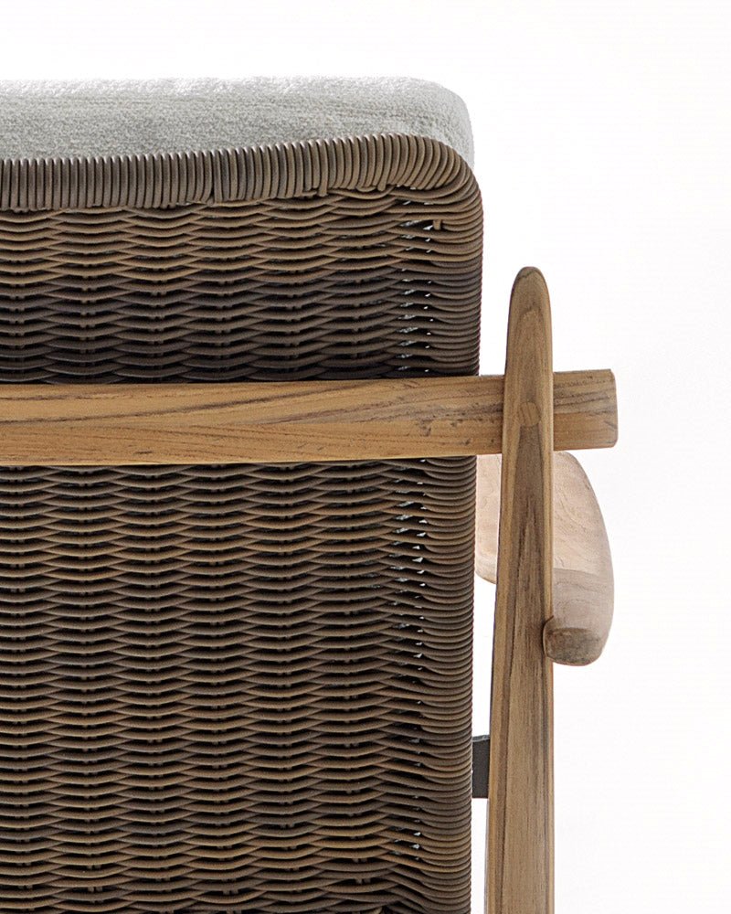 Trio Outdoor – poltrona outdoor - Sag 80 - Minotti - Poltrona