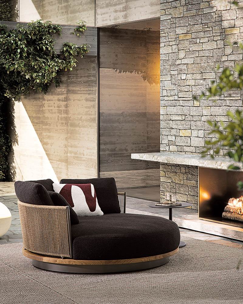 Daylight – loveseat outdoor - Sag 80 - Minotti - Divano