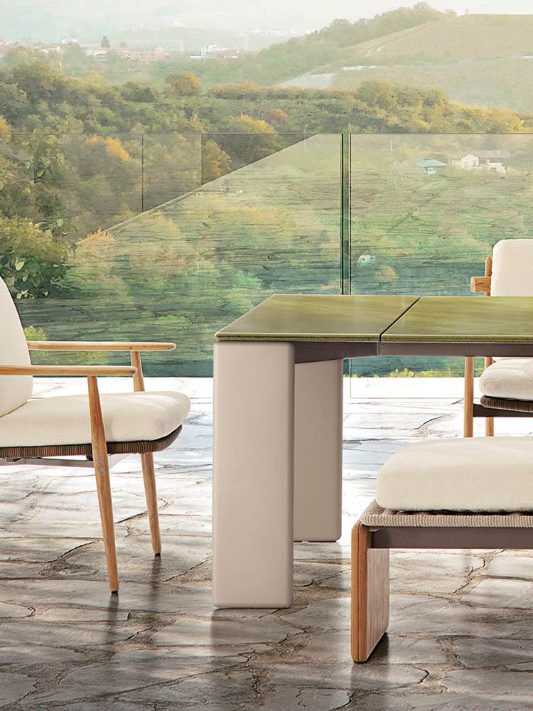 Drake Dining “Outdoor” – tavolo outdoor - Sag 80 - Minotti - Tavolo