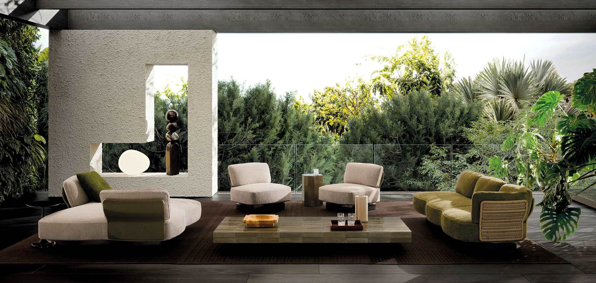 Saki “Outdoor” – divano outdoor - Sag 80 - Minotti - Divano