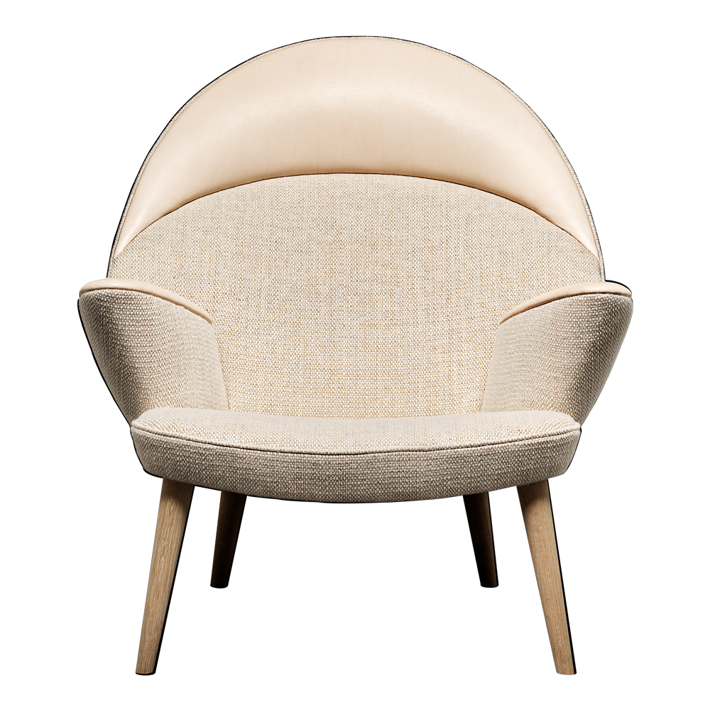 pp521 Upholstered Peacock – poltrona – ambientata