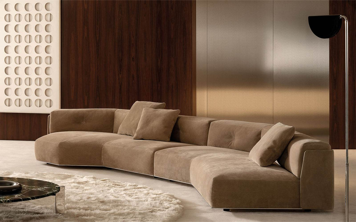 Softcase – divano componibile - Sag 80 - Minotti - Divano