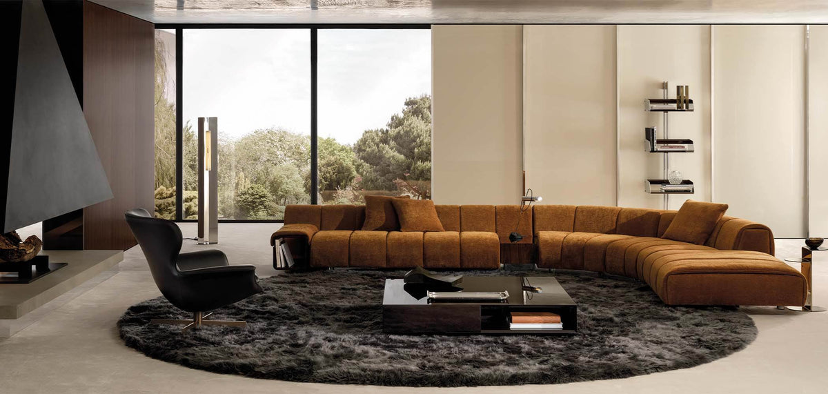 Ruffle – divano componibile - Sag 80 - Minotti - Divano