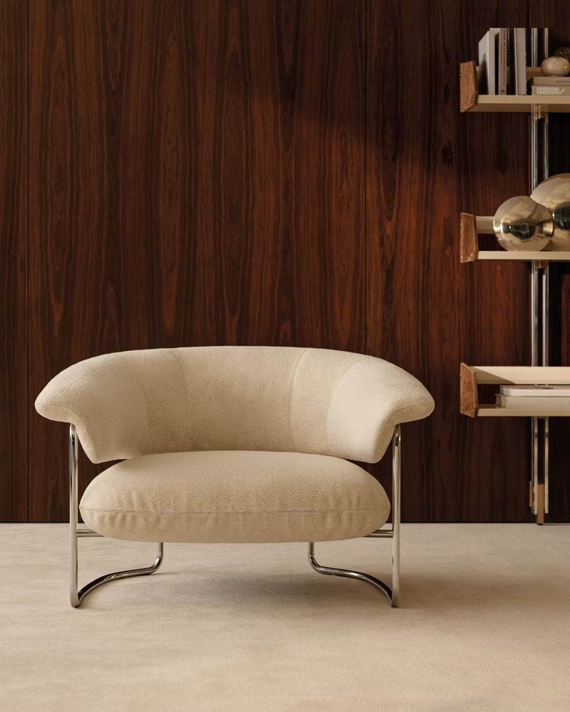 Elyne – poltrona - Sag 80 - Minotti - Poltrona