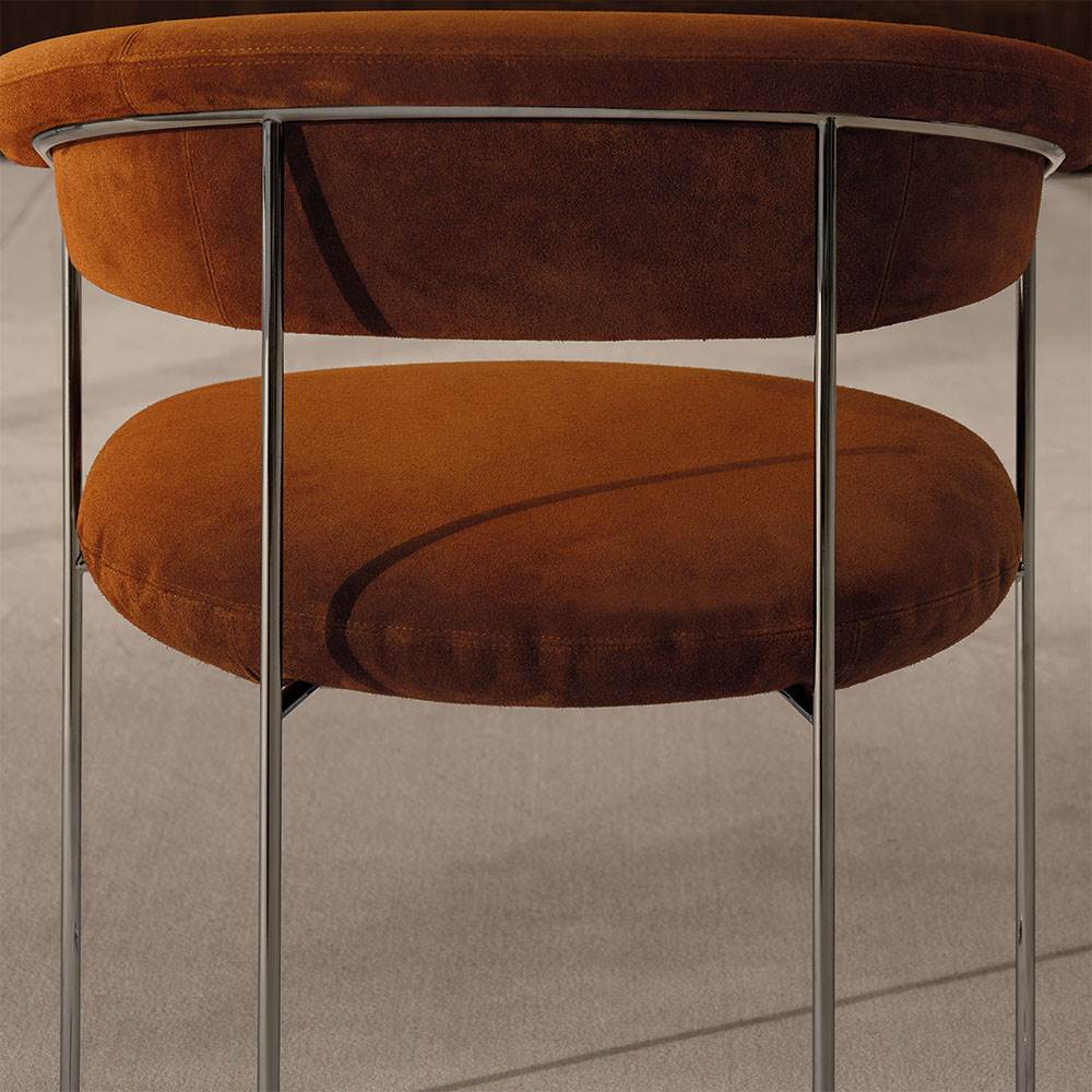 Elyne “Dining” – poltroncina dining - Sag 80 - Minotti - Sedia