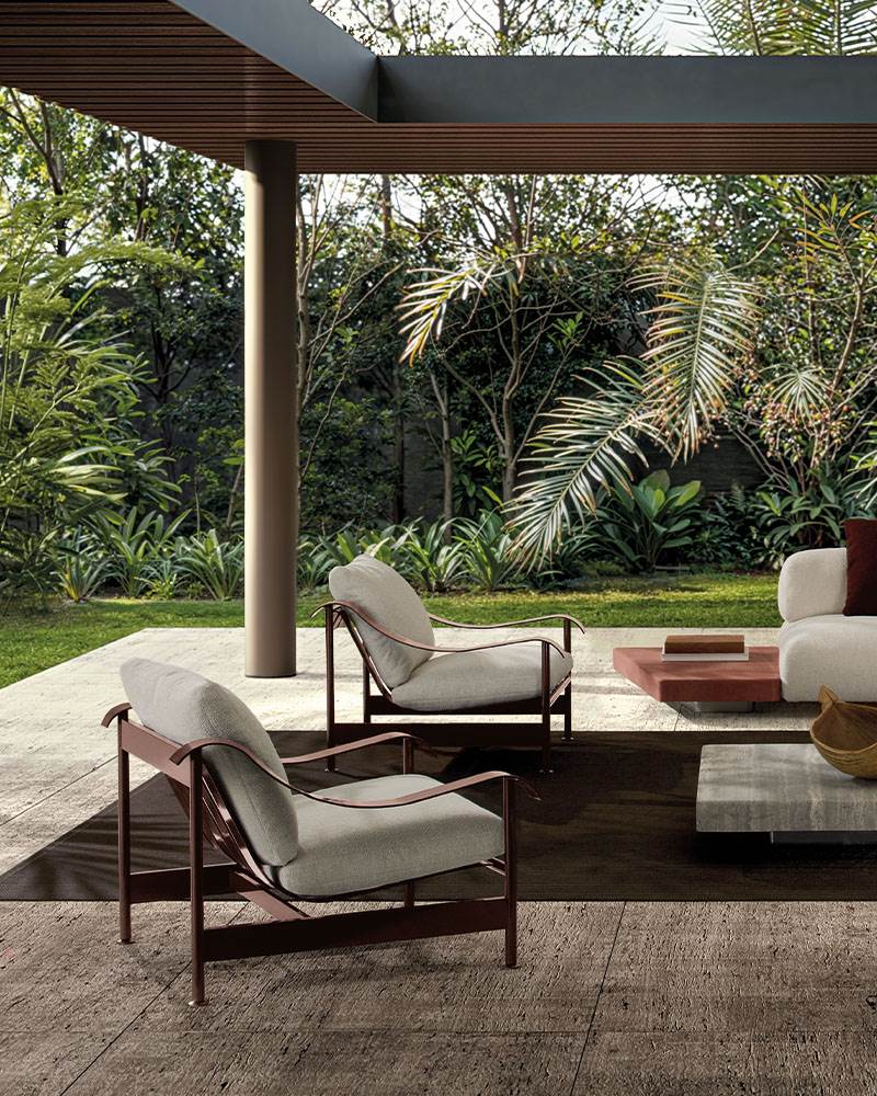 Sandy – poltrona - Sag 80 - Minotti - Poltrona