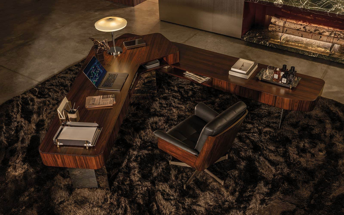 Diagramma Wood “Writing Desk” – scrittoio - Sag 80 - Minotti - Tavolo
