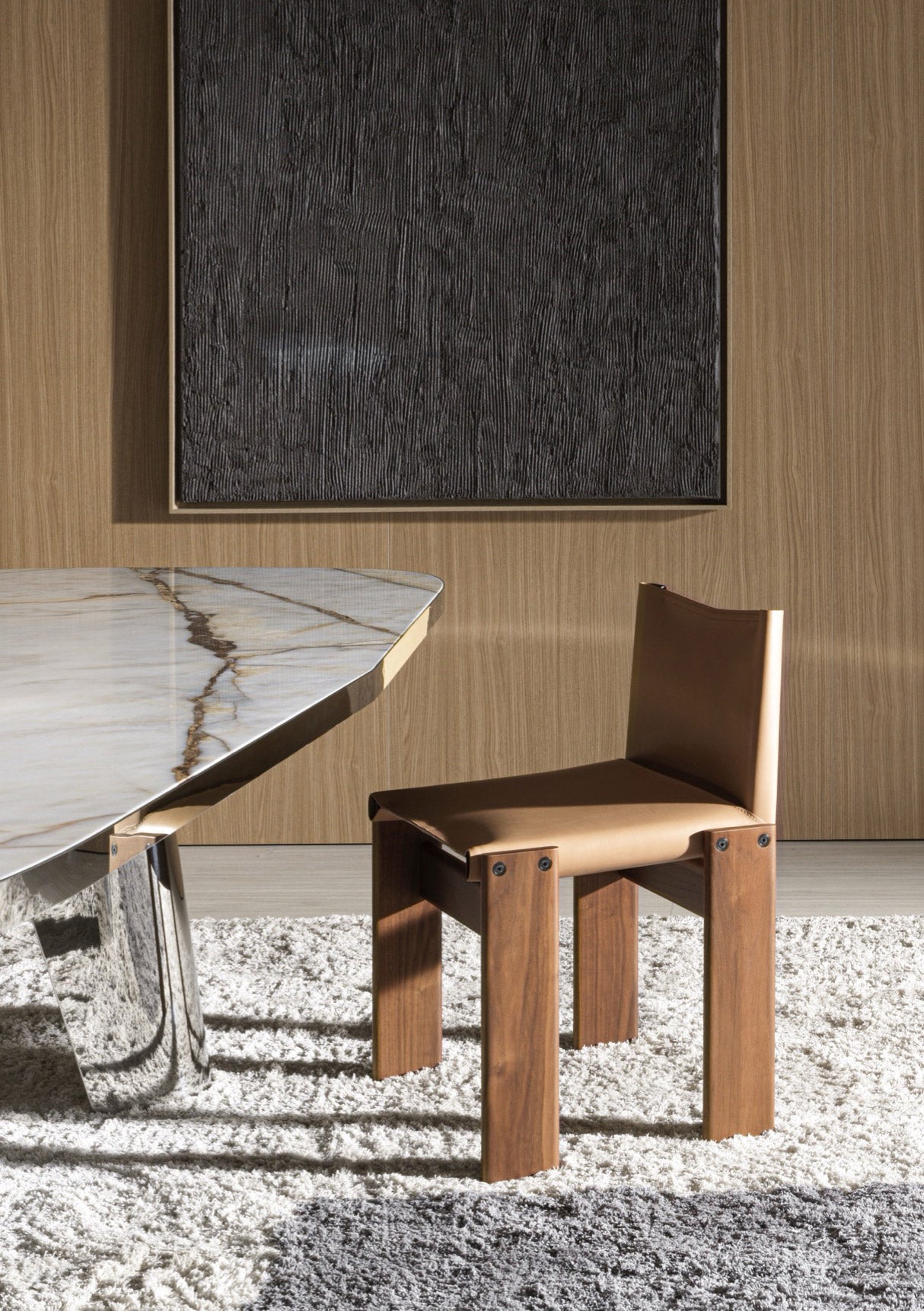 Sedia Monk - Sag 80 - MOLTENI - Sedia