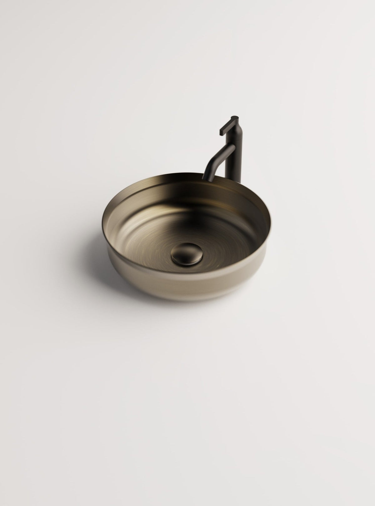 Undici Inox – lavabo da appoggio - Sag 80 - Agape - Lavabo