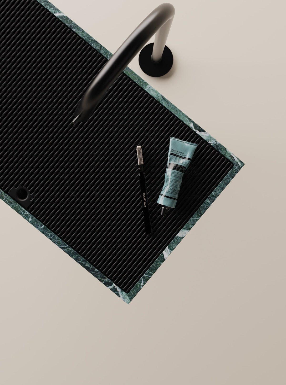 Ell Grid – lavabo a colonna - Sag 80 - Agape - Lavabo
