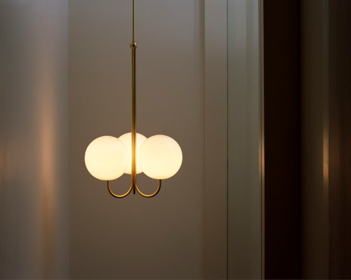 Single, Double e Triple Angle – lampada a sospensione – ambientata