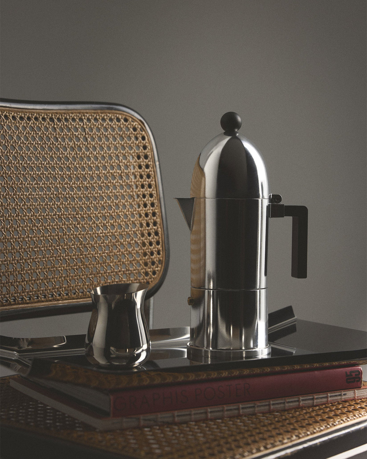 La cupola – caffettiera espresso. Induzione – ambientata