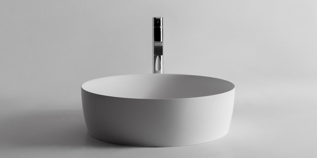 Catino – lavabo da appoggio – ambientata