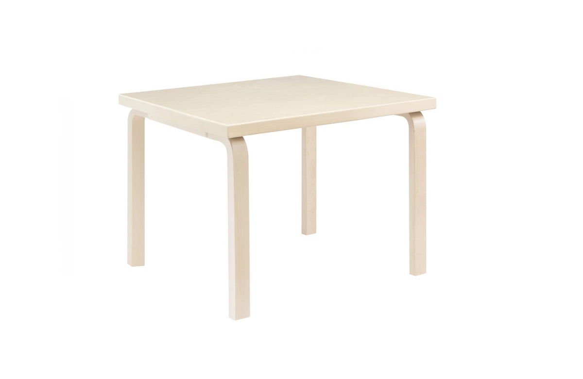Aalto Children's Table quadrato – tavolo per bambini - Sag 80 - Artek - Tavolo