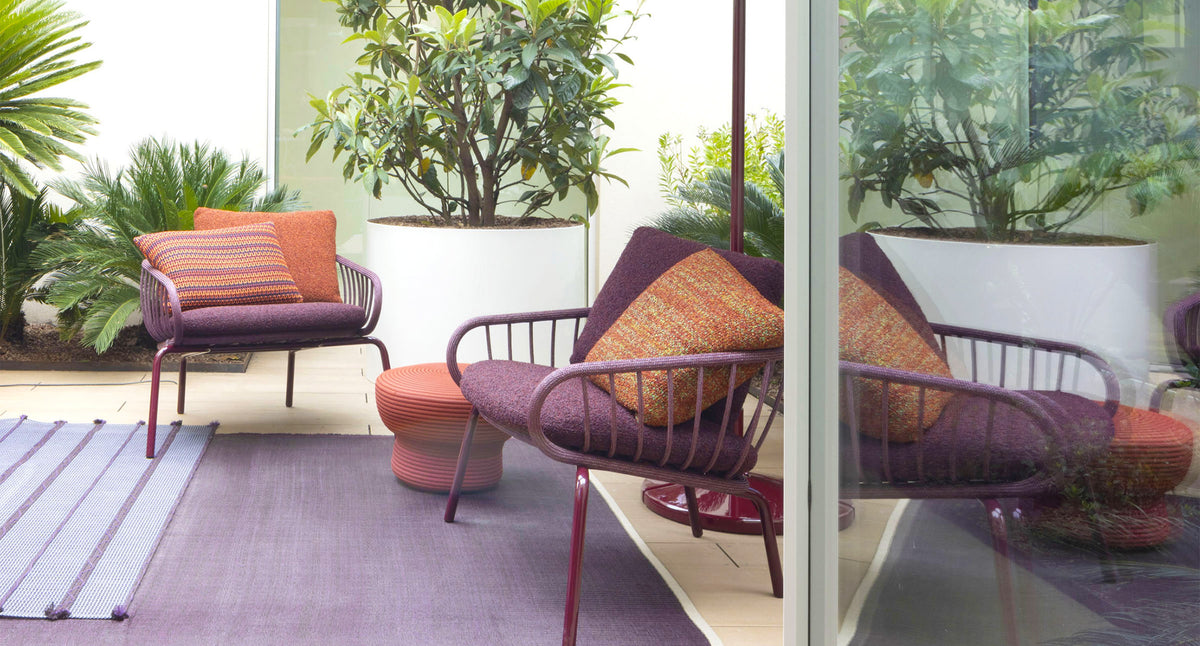 Erica – poltroncina outdoor – ambientata