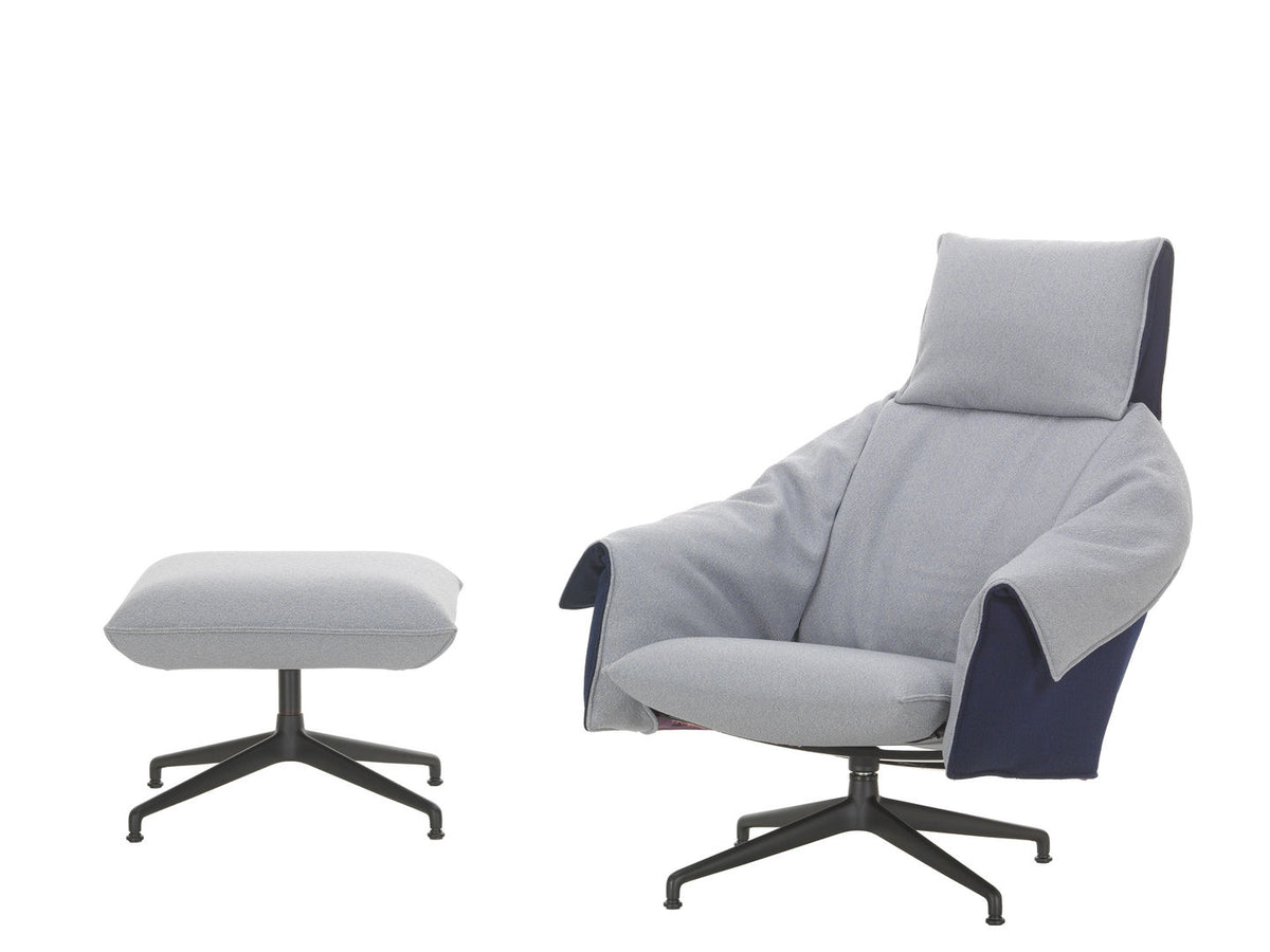 Bascule Highback & Ottoman – poltrona con poggiapiedi