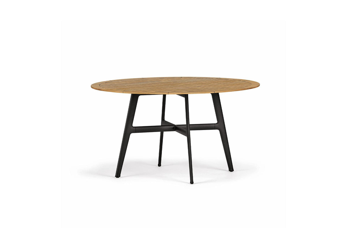 Seax – tavolo da pranzo (dining table 140x140 black pepper) - Sag 80 - DEDON - Tavolo