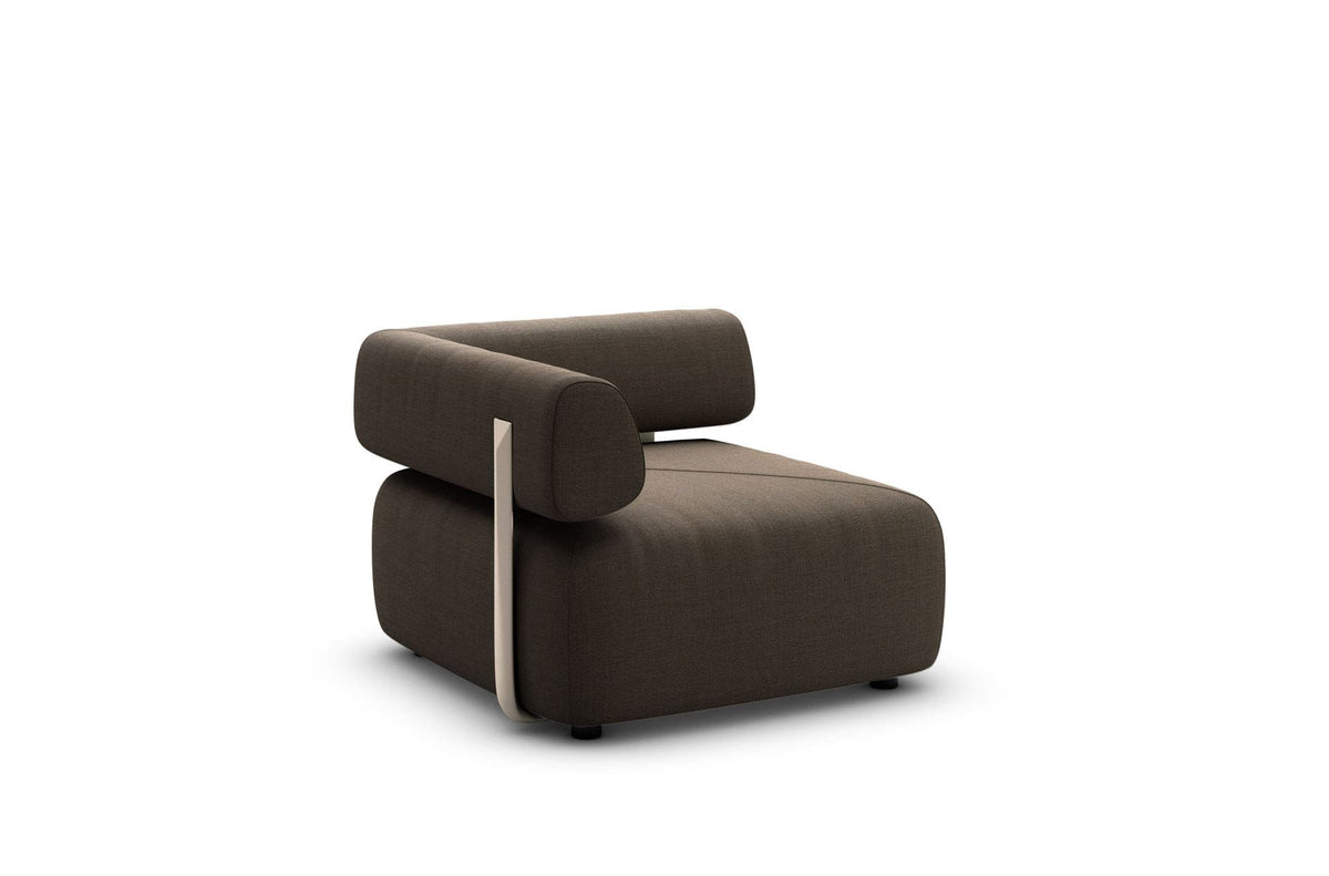 Brixx – divano Module Corner Right - Sag 80 - DEDON - Outdoor