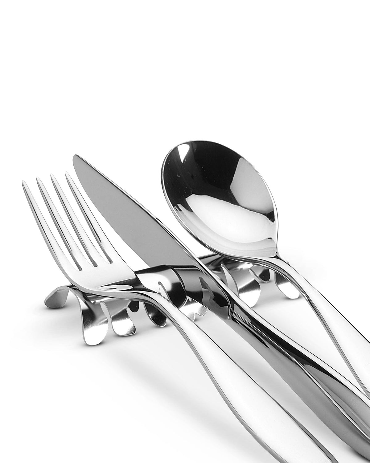 Barkrest – set di due poggiaposate - Sag 80 - Alessi - Complemento