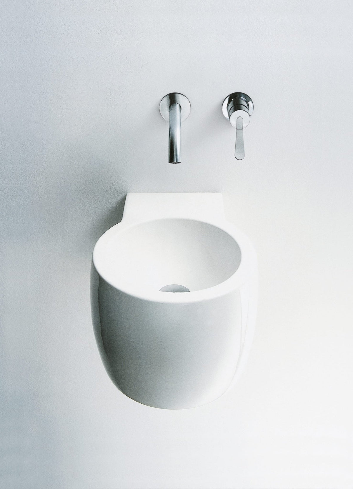 Cheese – lavabo a parete - Sag 80 - Agape - Lavabo