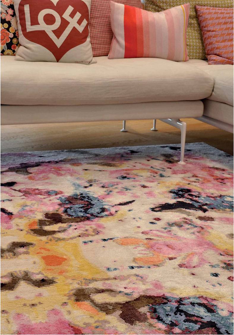 Kaleidoscope Pink – tappeto – ambientata