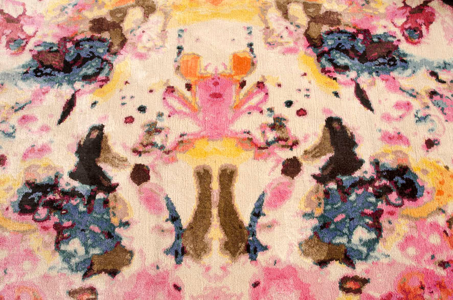 Kaleidoscope Pink – tappeto – ambientata