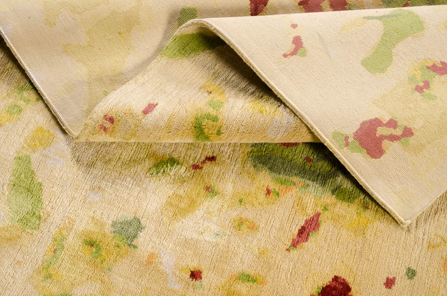 Kaleidoscope Yellow – tappeto – ambientata