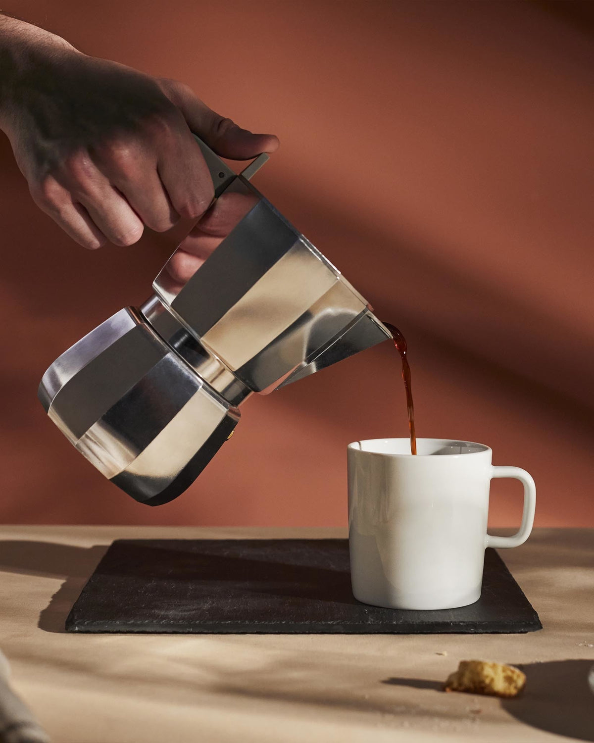 Moka – caffettiera espresso. Induzione - Sag 80 - Alessi - Complemento