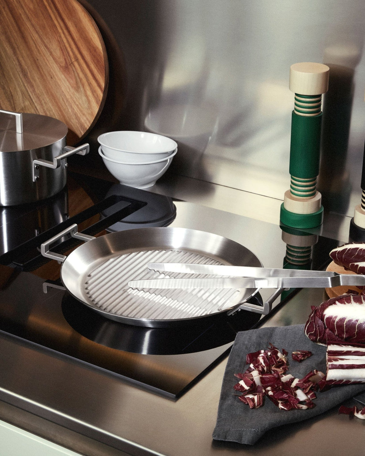 Convivio – padella per grigliare - Sag 80 - Alessi - Complemento