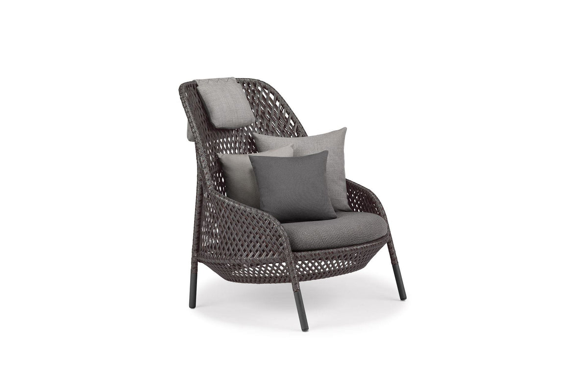 Ahnda – poltrona con ali - Sag 80 - DEDON - Outdoor