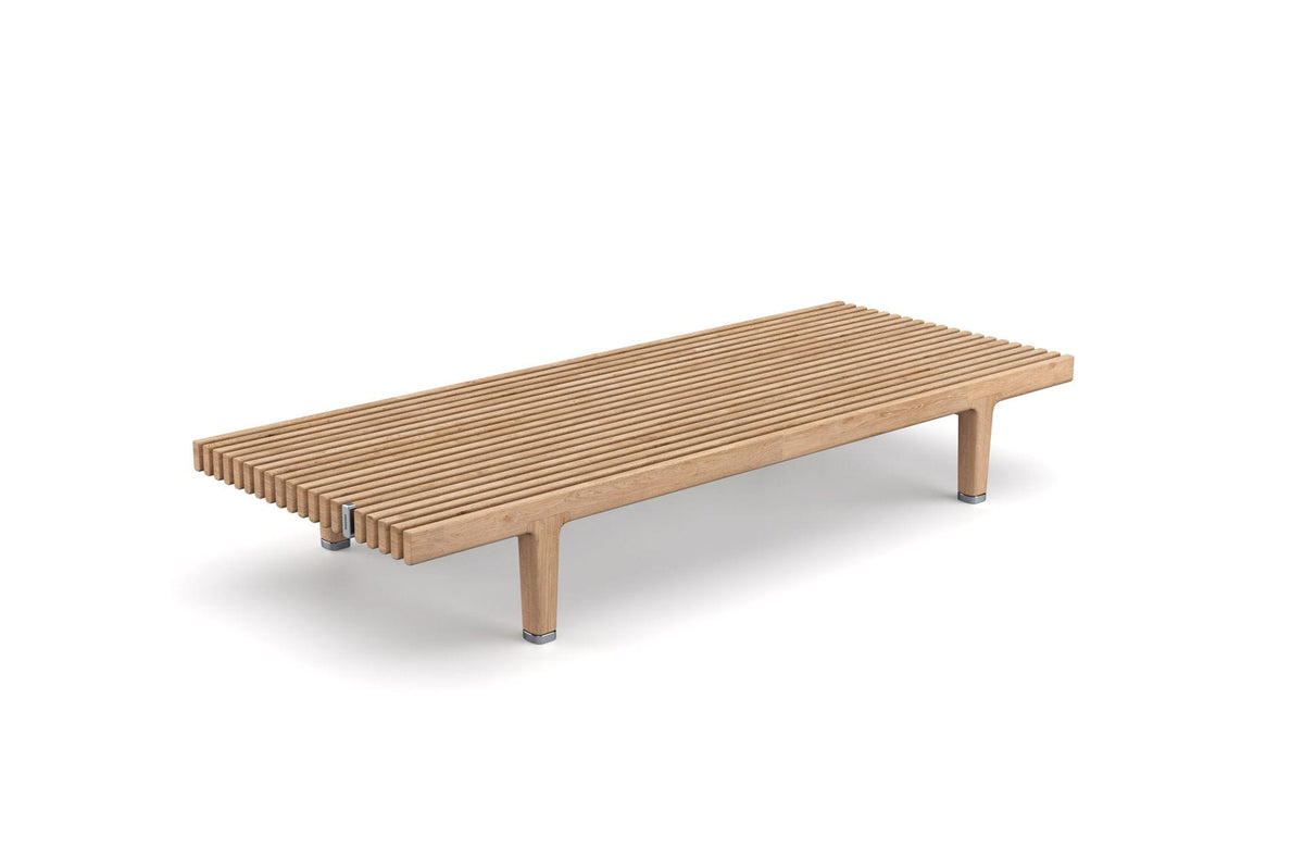 Sealine – tavolino (Coffee table 174x69 wood) - Sag 80 - DEDON - Tavolo