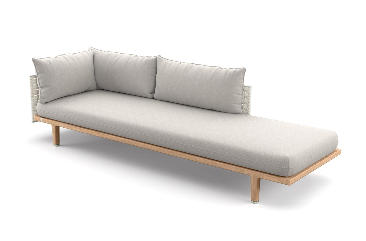 Sealine – extended daybed left - Sag 80 - DEDON - Outdoor