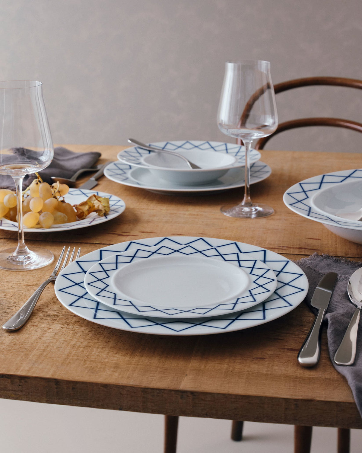 La Bella Tavola and My Beautiful China – piatto fondo - Sag 80 - Alessi - Complemento