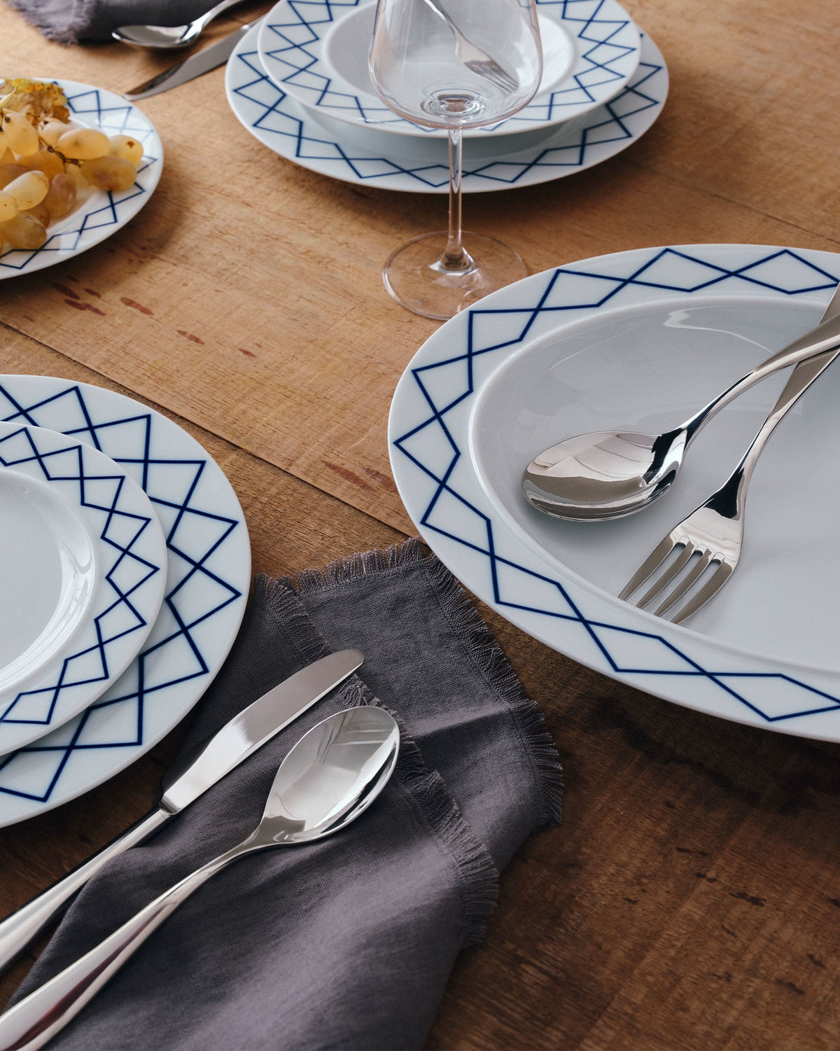 La Bella Tavola and My Beautiful China – piatto da portata ovale - Sag 80 - Alessi - Complemento