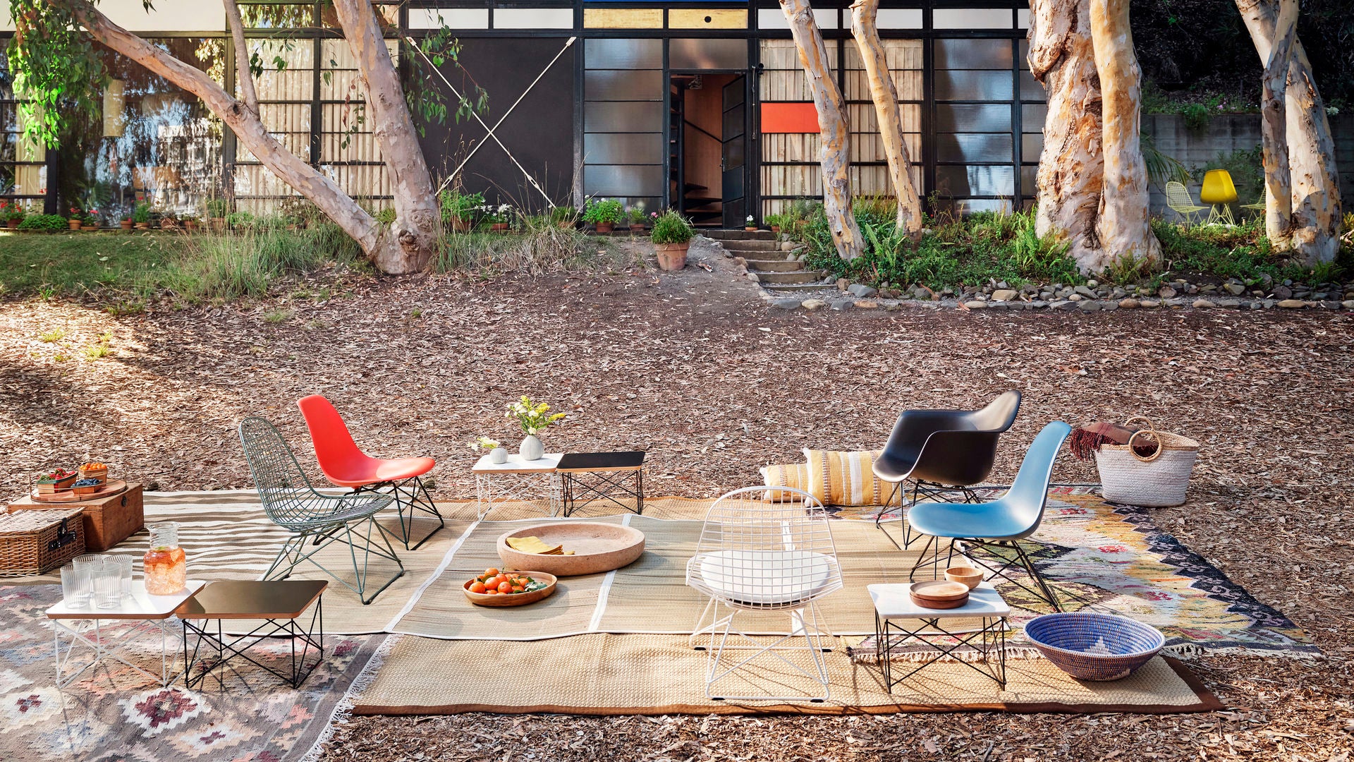 Eames Fiberglass Side Chair LSR - Sag 80 - Vitra - Sedia