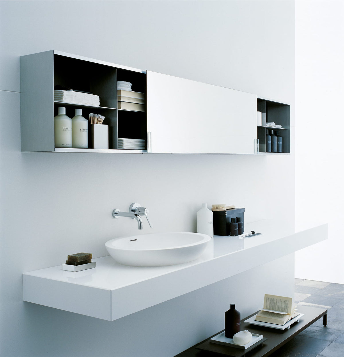 Spoon XL – lavabo a semincasso - Sag 80 - Agape - Lavabo