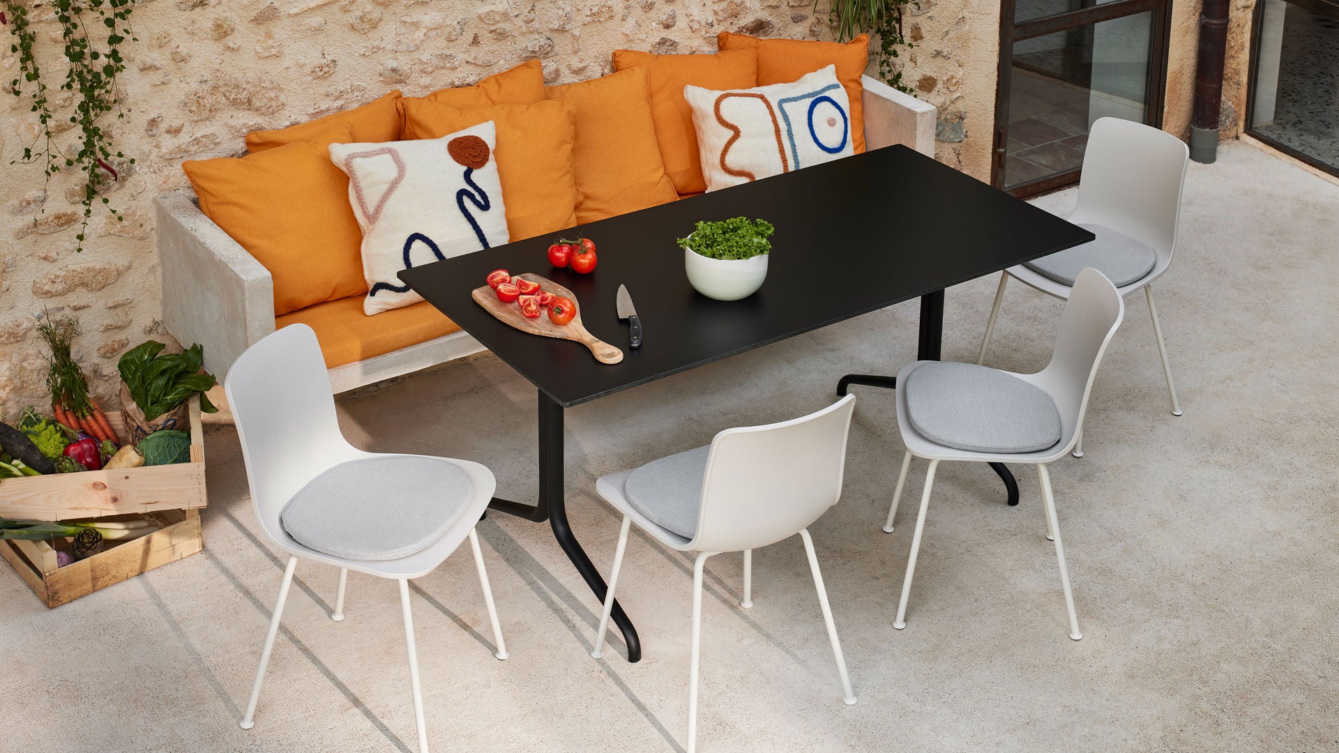 HAL RE Tube - Sag 80 - Vitra - Sedia