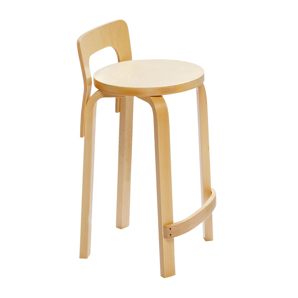 High Chair K65 – sgabello alto - Sag 80 - Artek - Sedia