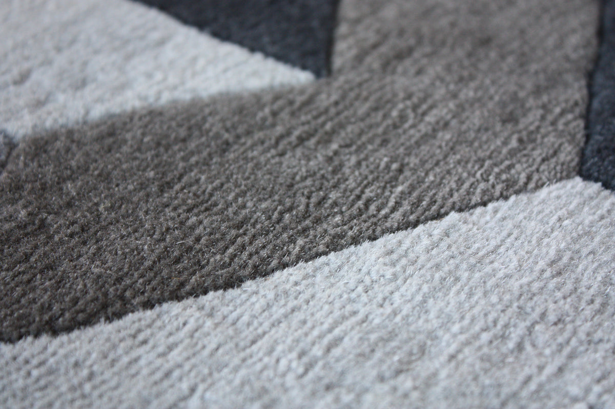 Ypsilon Grey Wool – tappeto – ambientata
