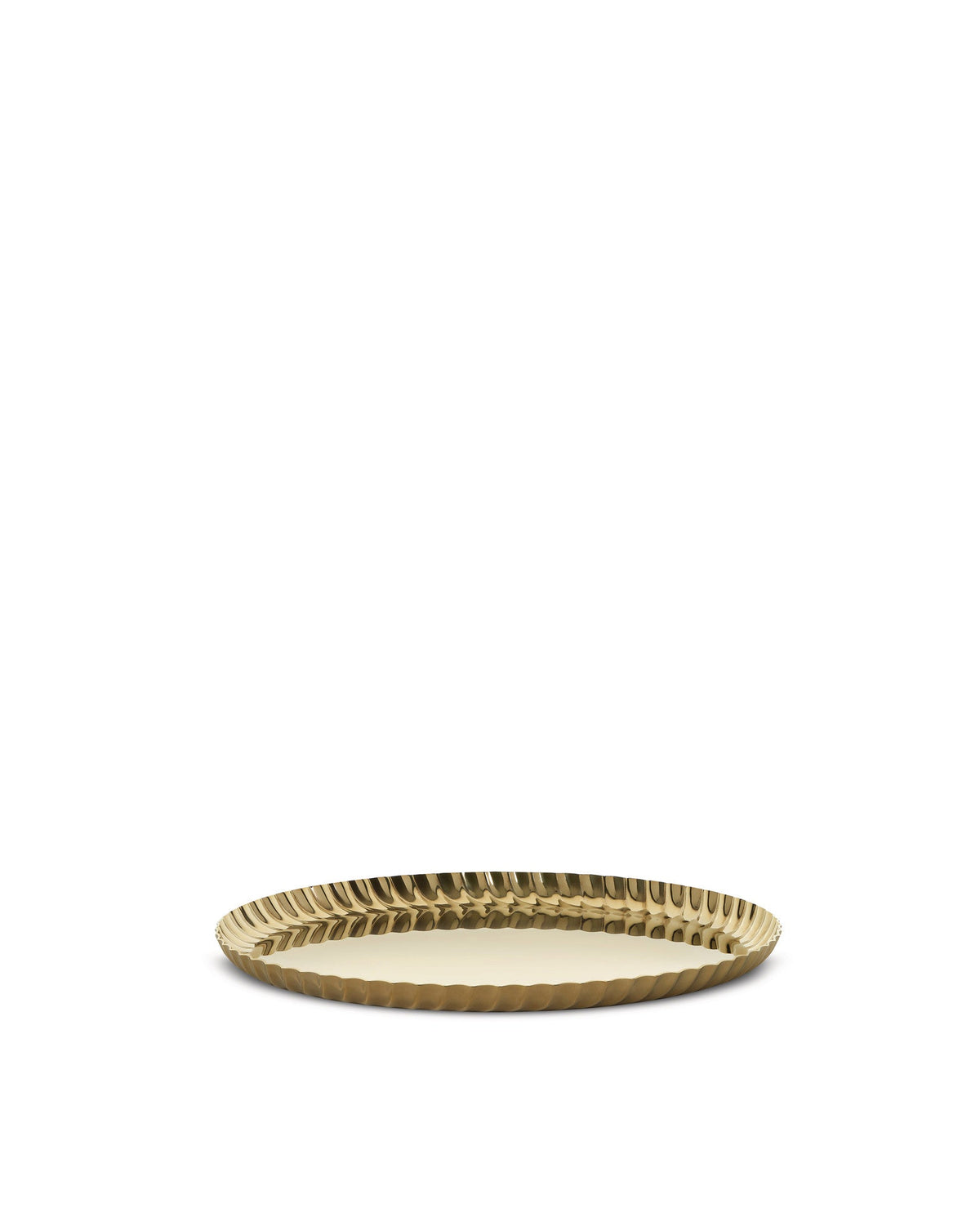 Pleats – vassoio rotondo (JK02 GD) – foto prodotto