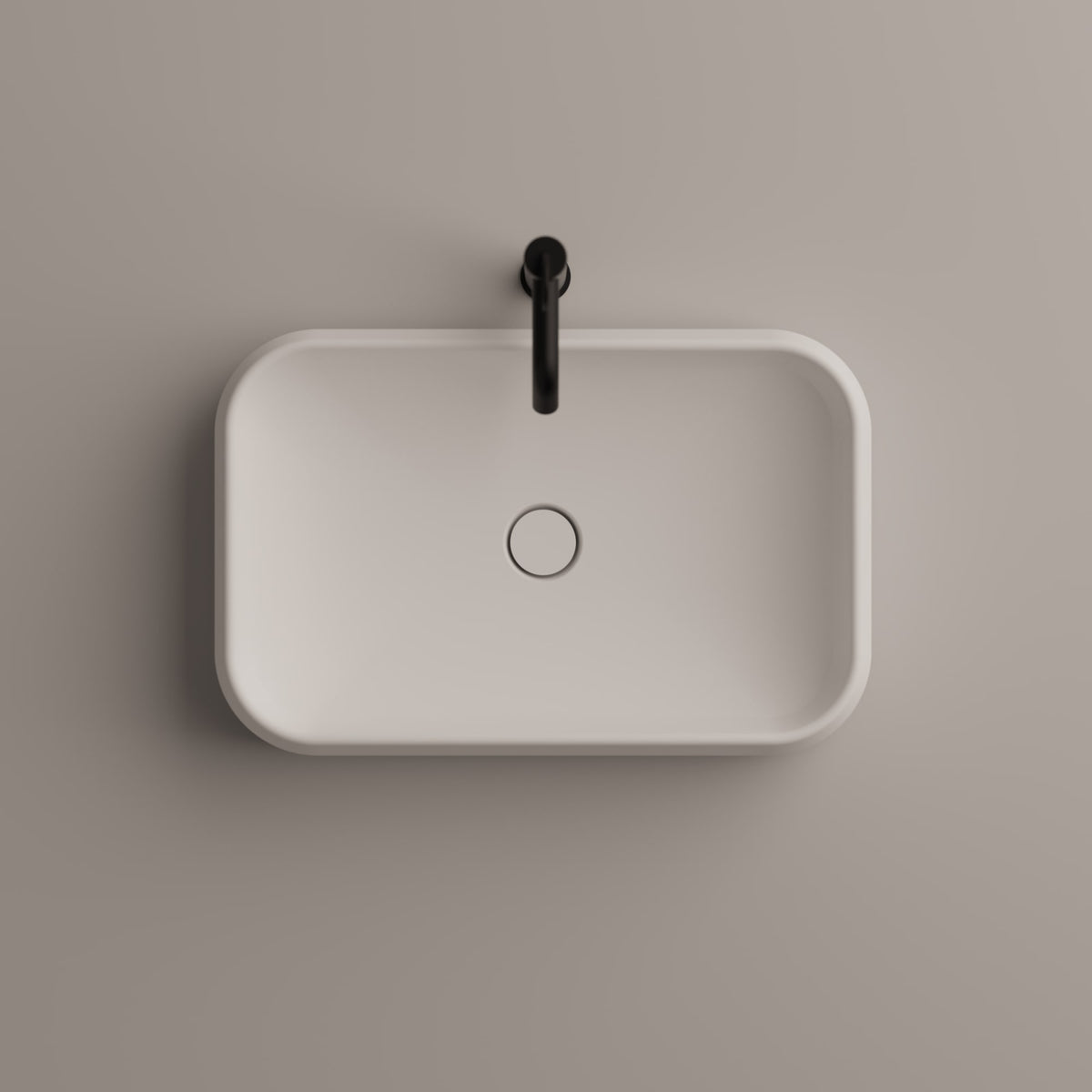 Lariana – lavabo da appoggio - Sag 80 - Agape - Lavabo