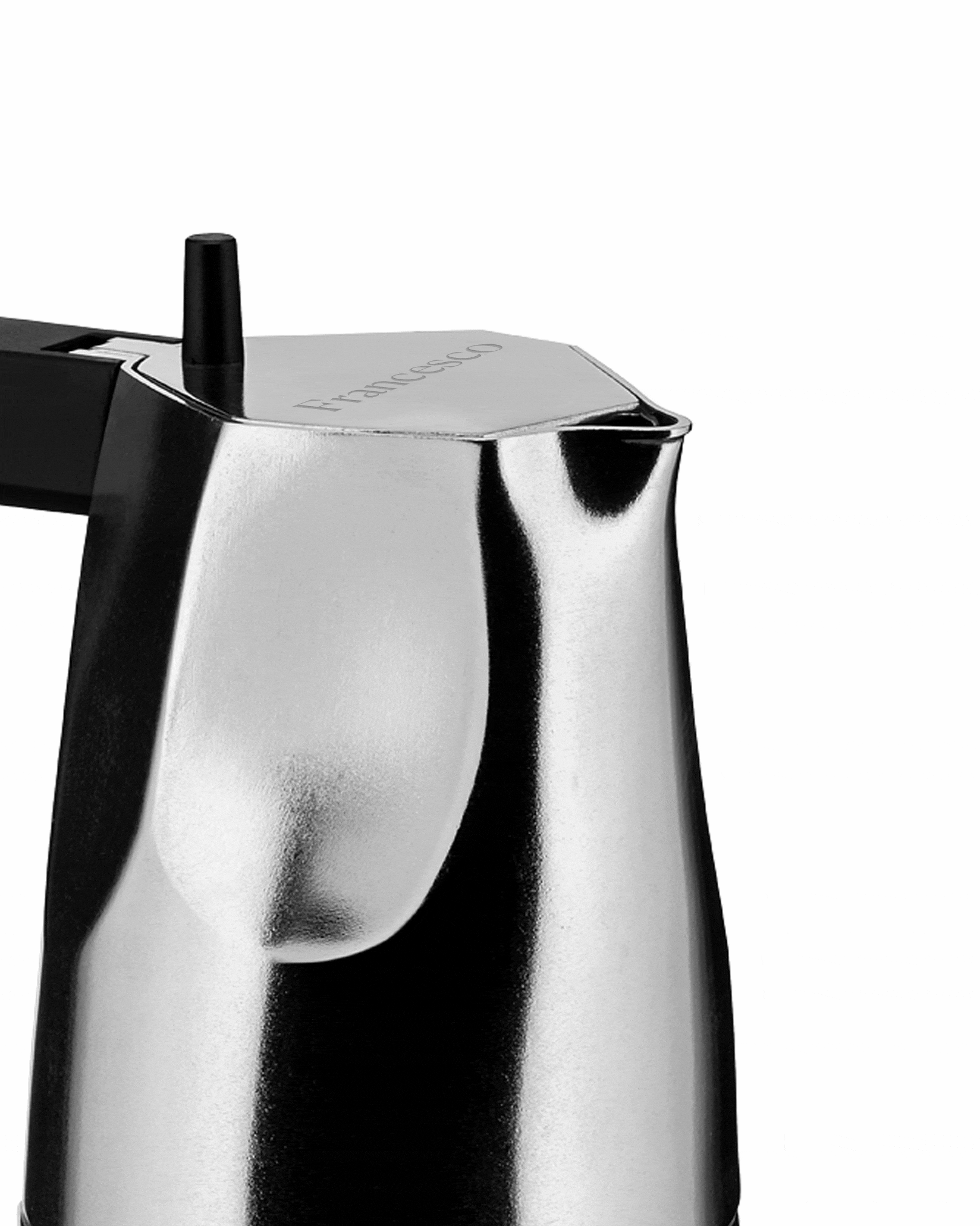 Ossidiana – caffettiera espresso – ambientata