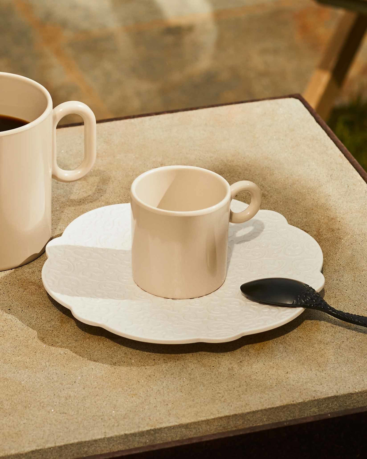 Dressed en plein air – sottotazza da caffè (4 pezzi) - Sag 80 - Alessi - Complemento