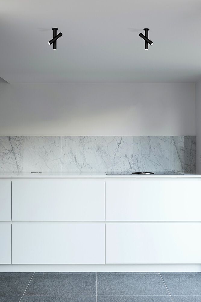 Tubes – lampada da soffitto – ambientata