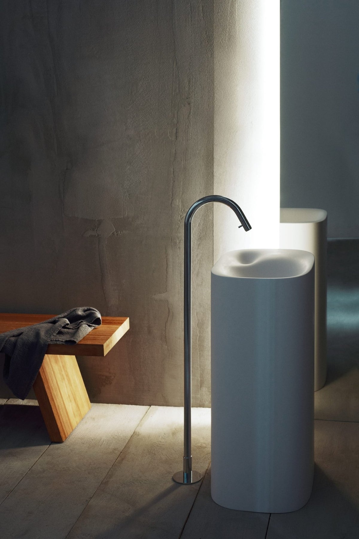 Fez 2 bocca di erogazione h 118 cm – per lavabo - Sag 80 - Agape - Bagno