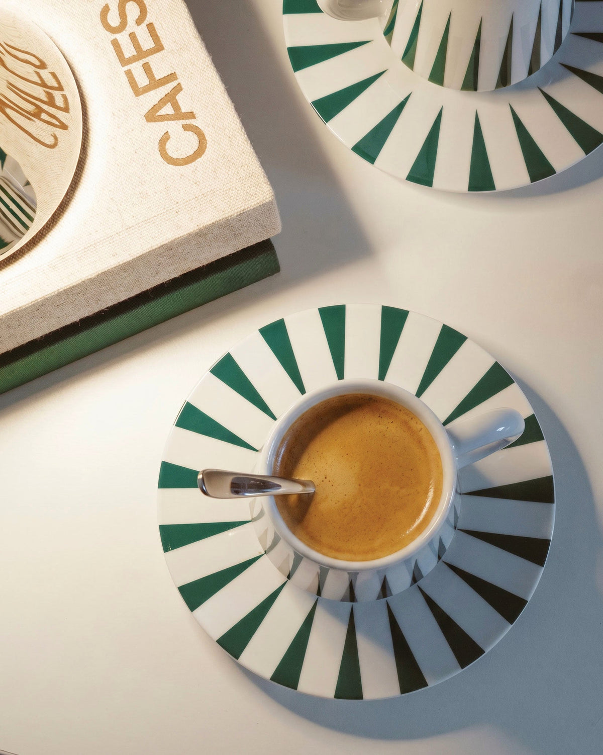 Delight – set di due tazze da caffè con sottotazza - Sag 80 - Alessi - Complemento