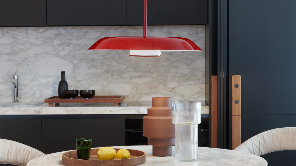 Iride – lampada a sospensione – ambientata