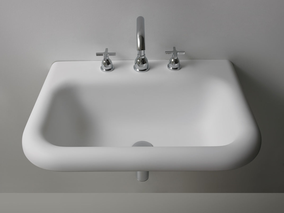 Ottocento – lavabo a parete - Sag 80 - Agape - Lavabo